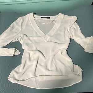 Zara silk blouse, size S